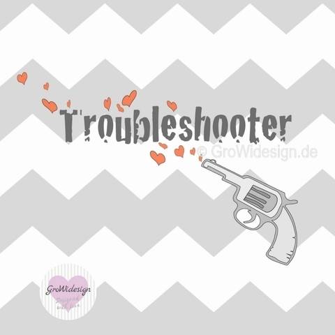Plotterdatei Troubleshooter Love & Peace