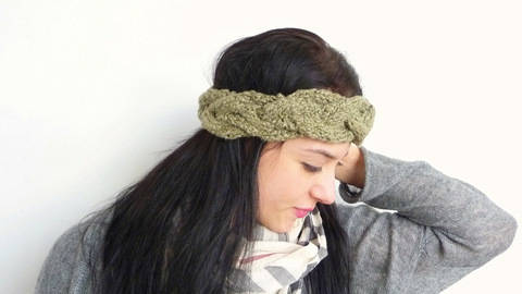 Strickanleitung - Stirnband Headband - No.108