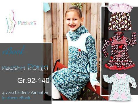 Kleid/Shirt Ronja - Nähanleitung und Schnittmuster