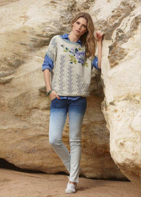 Shirt, Pullunder Viridiana Strickanleitung