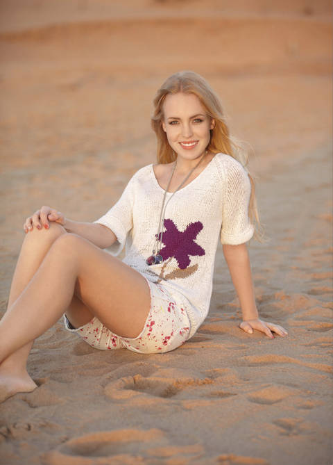 Strand-Pullover Juana Strickanleitung