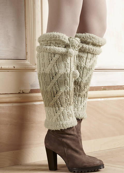 Hausschuhe und Stulpen Annigna Strickanleitung
