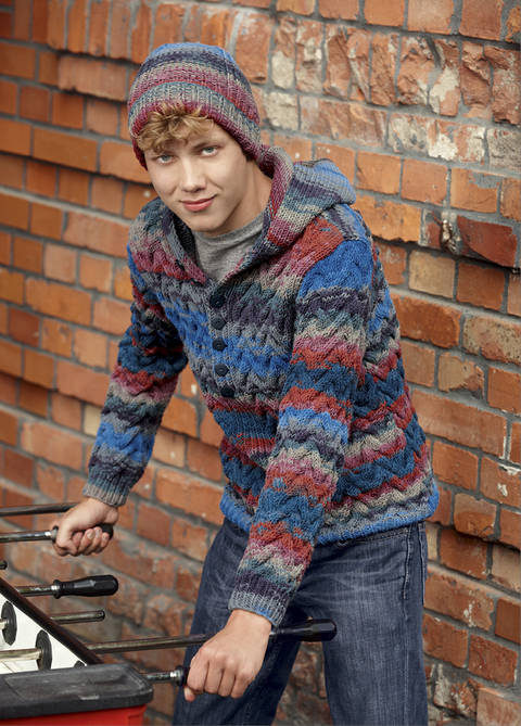 Pullover und Mütze Tyron Strickanleitung