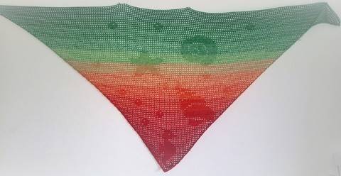 Häkelanleitung Tuch "Beach"