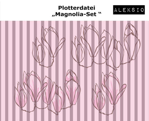Plotterdatei Magnolia