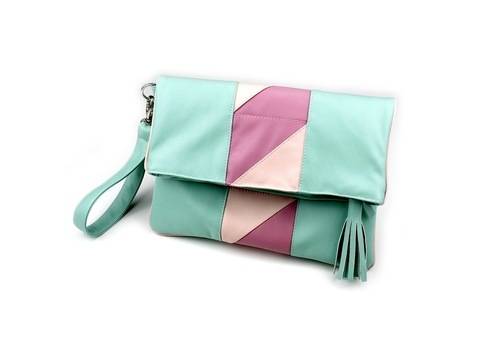 Nähanleitung mit Schnittmuster "Clutch Emilia"