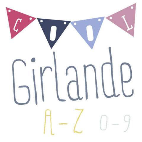 Plotterdatei - Girlande Cool