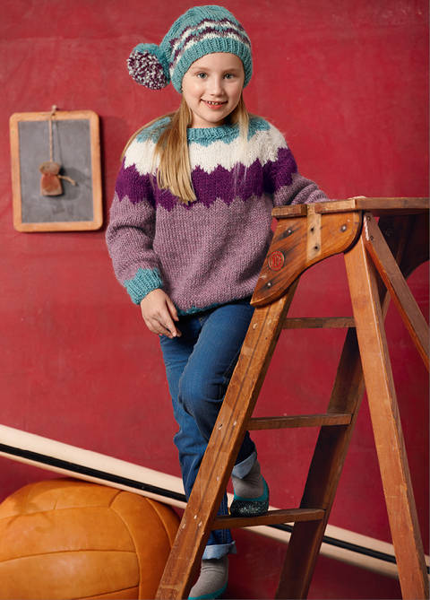 Pullover und Mütze Ceyda Strickanleitung