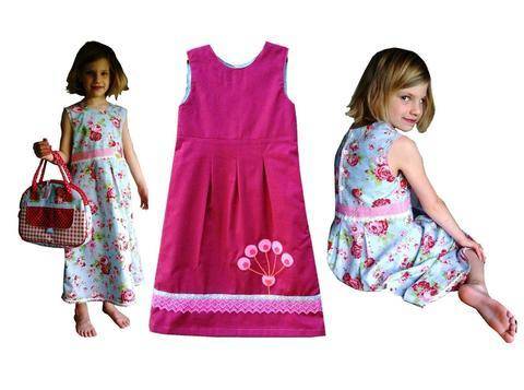 Nähanelitung und Schnittmuster Kleid Ida