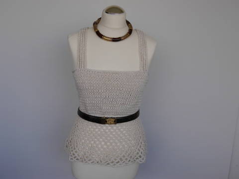 Strickanleitung Sommertop Holliday unisize