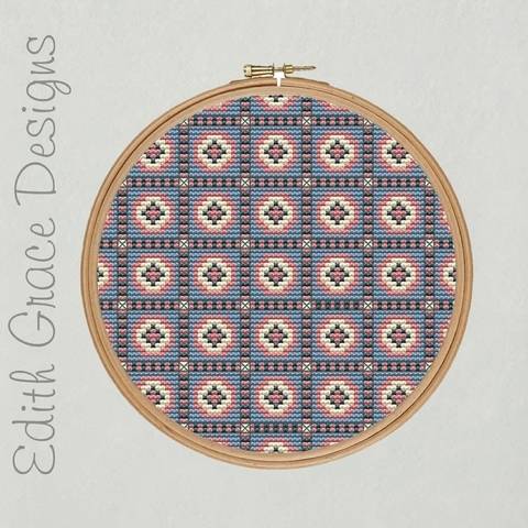 Dutch Art Embroidery Pattern