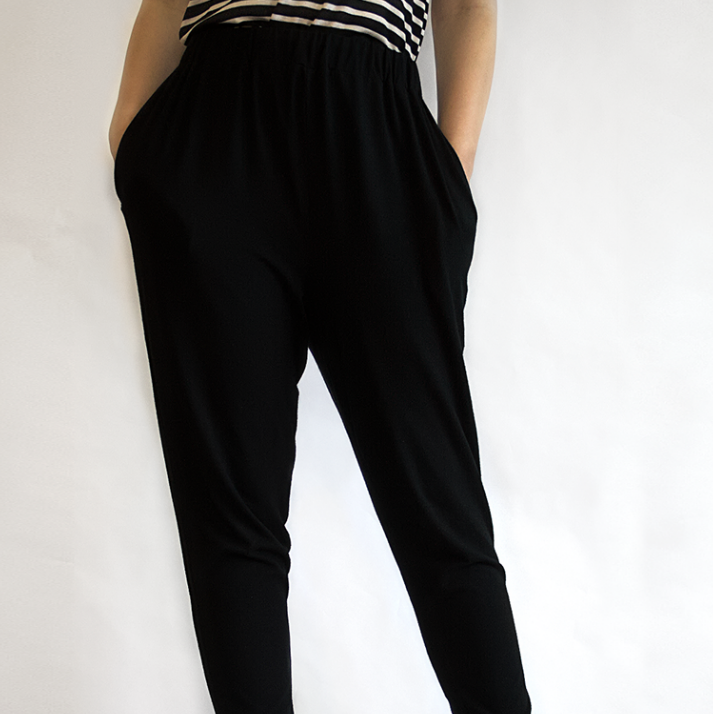 TR811 Pantalon à taille élastique Patron de couture PDF