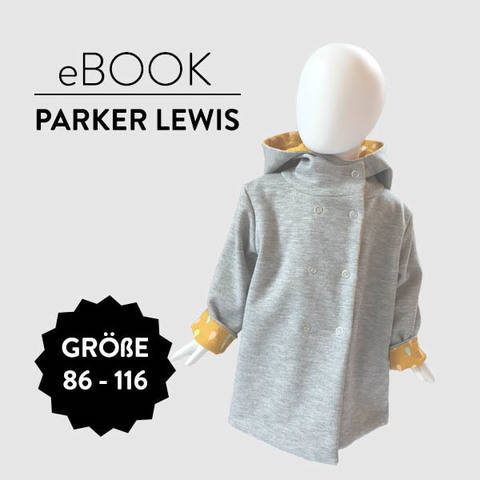 Wendeparka PARKER LEWIS Nähanleitung und Schnittmuster Größen 86 bis 116