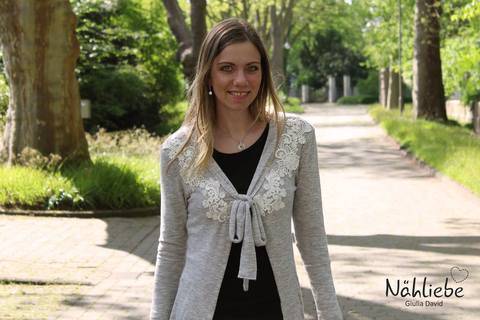 Caroly - verspielter Cardigan für Damen eBook/Schnittmuster