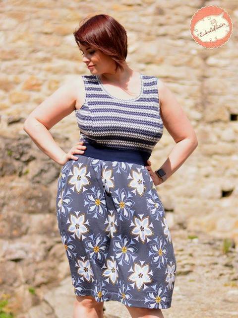 Sommerkleid "Mor Auryn" Nähanleitung und Schnittmuster