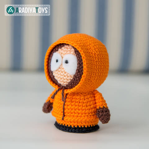 Häkelanleitung für Kenny McCormick aus „South Park“