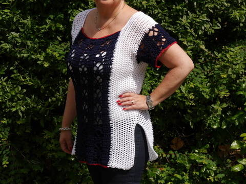 Sommershirt unisize Marine Style No.1