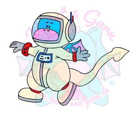 Plotterdatei Astronauten-Lilo