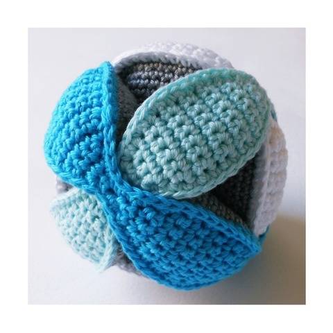 Balle puzzle au crochet - tutoriel crochet PDF