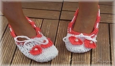 Ballerinas mit Herz Größe 35-43 Lifestyle Design No.6