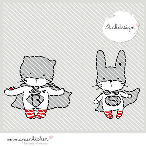 emmapünktchen ® - stickdatei superhelden 10 x 10