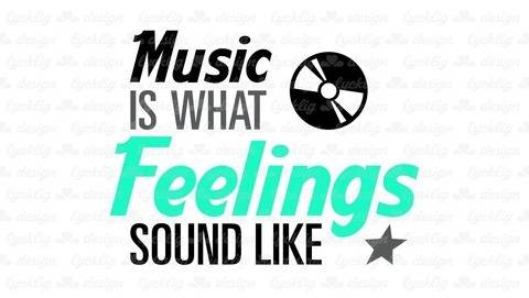Plotterdatei "Play Music" Feelings