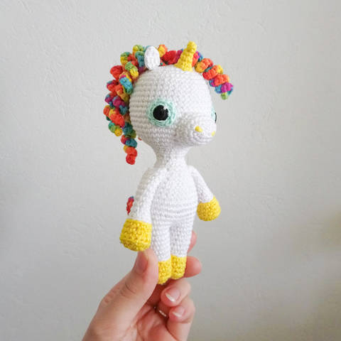 Marcia The Unicorn - Amigurumi crochet written pattern