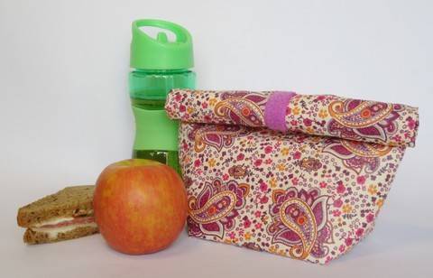 Lunchbag / Brotbeutel - Nähanleitung