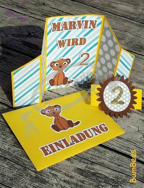 Digi-Stamp Erdmännchen Knut