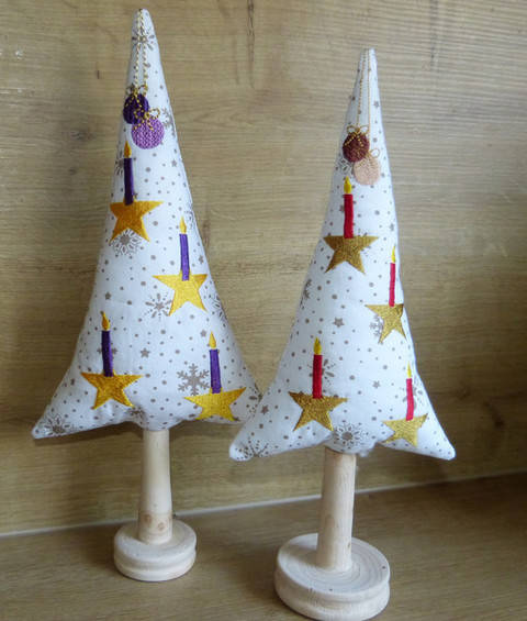 Stickdatei ITH Weihnachtsbaum 16x26