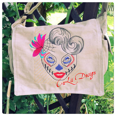 La Catrina Stickdatei ab 10x10