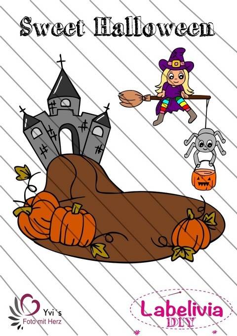 Digi-Stamp Happy sweet Halloween