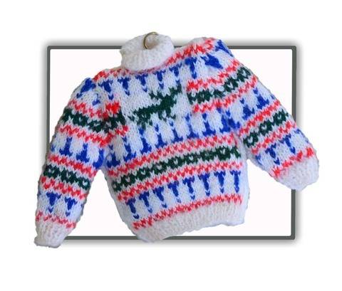 1/12th scale Minature Stag Jumper to Knit (en)