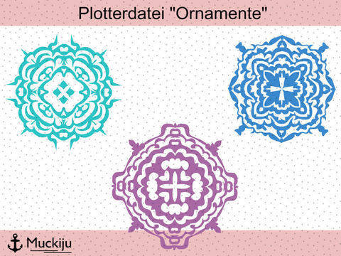 Plotterdatei "Ornamente"