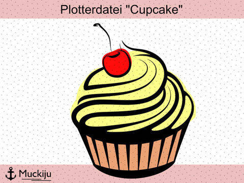 Plotterdatei "Cupcake"