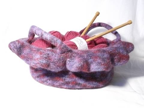 Rosetta Felt Bag