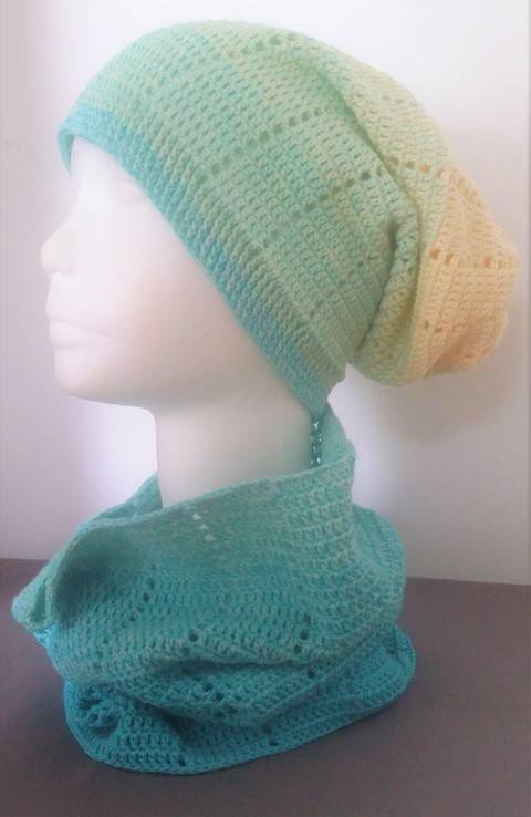 Häkelanleitung Loop und Long Beanie "Two in One"