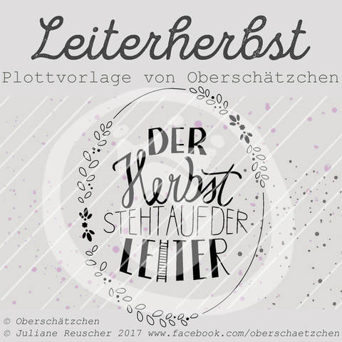 Plottvorlage Leiterherbst