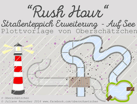 Plotterdatei Straßenteppich ERWEITERUNG Auf See und Fluss (ohne Straßenbauteile)