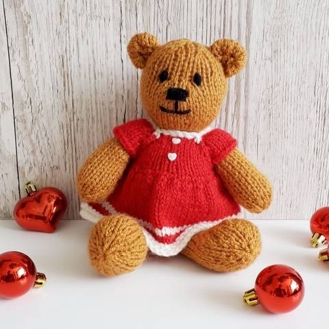 Christmas Bitsy Teddy