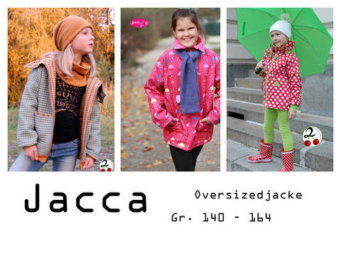 Oversizedjacke Jacca, Gr. 140 - 164