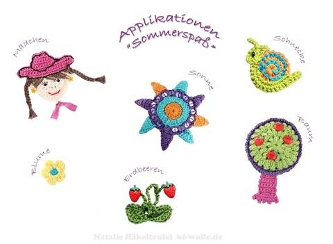 PDF-Anleitung: Applikationen "Sommerspaß"