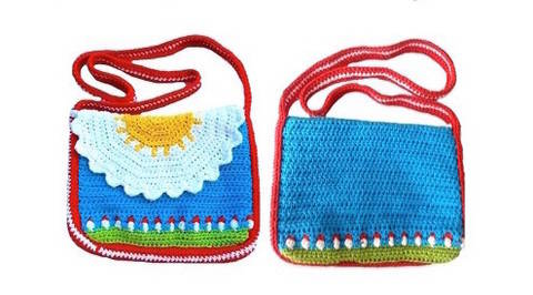 Häkelanleitung: Tasche Sommerduft