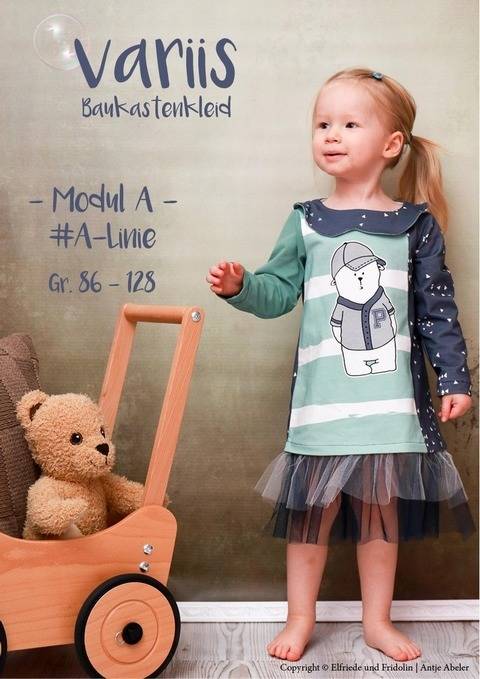 Kleid variis -Modul A- Gr. 86-128