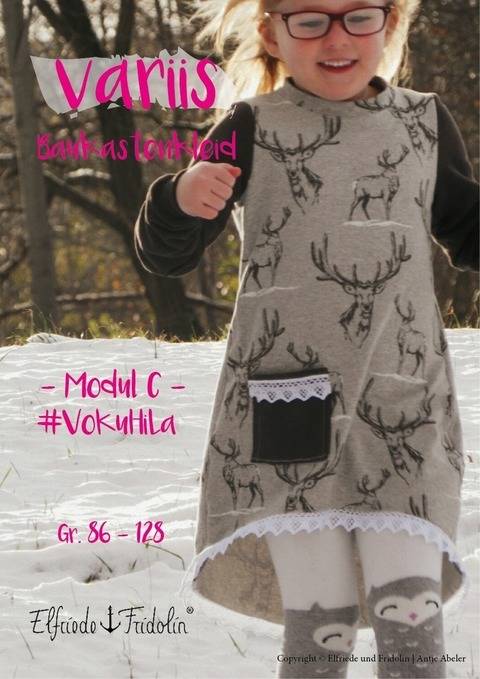 Kleid variis -Modul C- Gr. 86-128