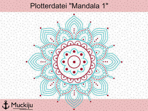 Plotterdatei "Mandala 1"