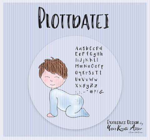 Plotterdatei Yela`s Kreativ Atelier " Babyboy "