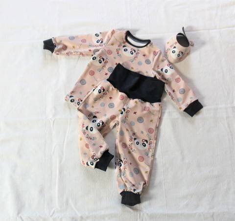 eBook: Set für Kinder & Babies nähen (Größe 74 - 80) Shirt, Hose, Halstuch
