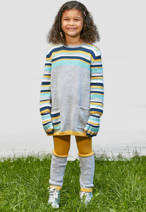 Kinder-Handschuhe, Stulpen Sanya