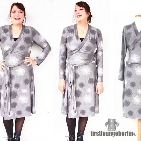 Rosi Wickelkleid Shirt Damen Sommerkleid Wickelshirt Tunika